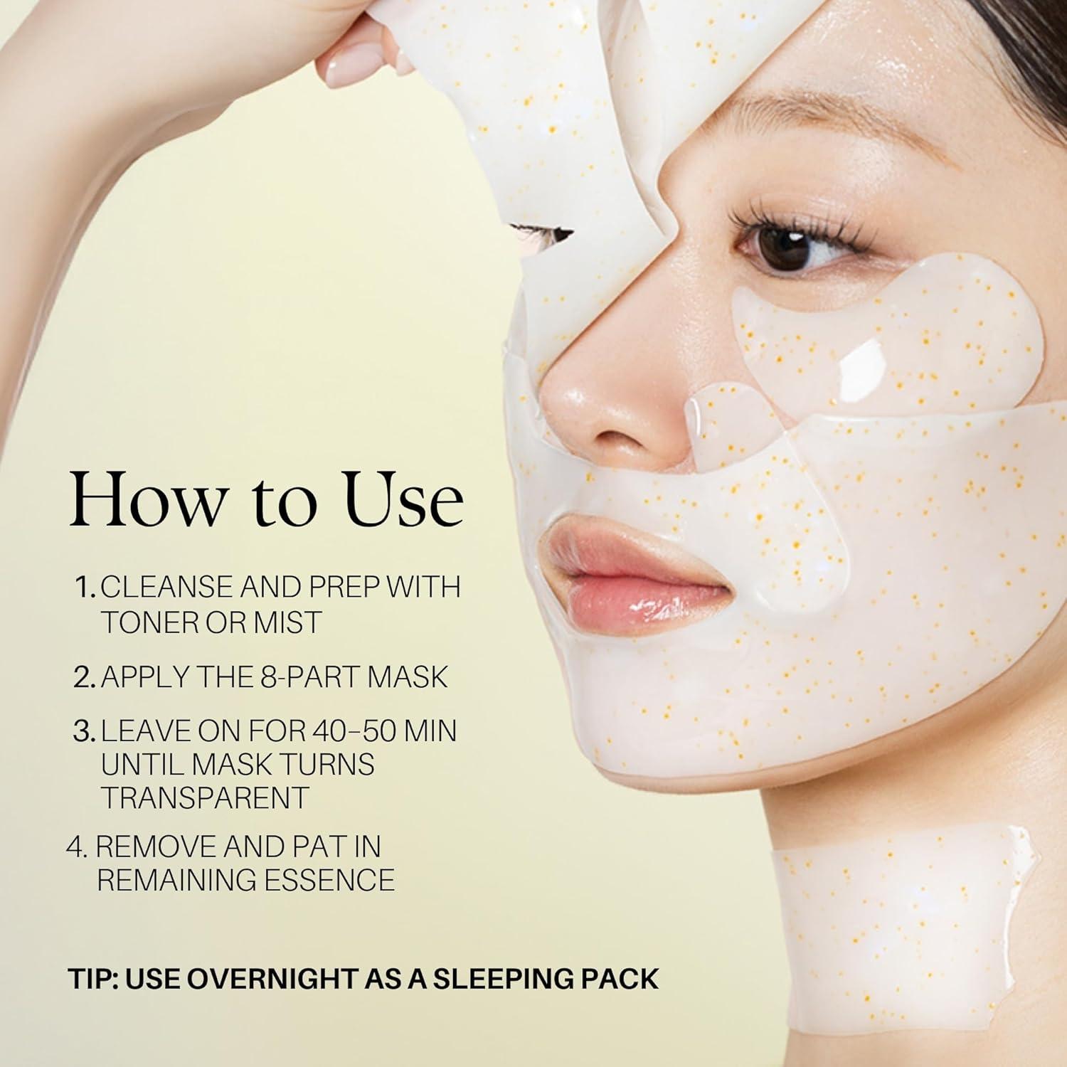 image:imagedalba Piedmont Signature Vita Capsule Hydrogel Mask 8Shape 1BOX 4 Sheets