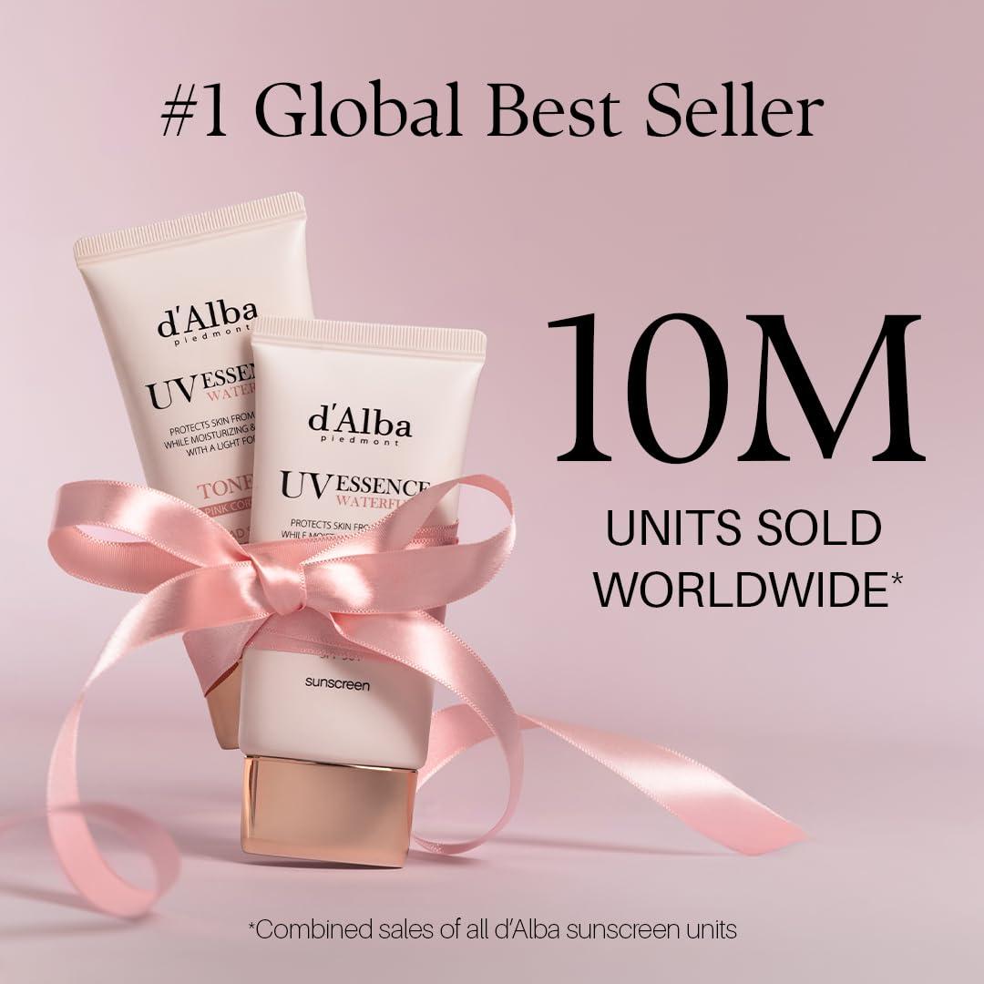 image:imagedalba Piedmont Waterfull ToneUp Sunscreen Serum BROAD SPECTRUM SPF 50 Korean Sunscreen for Face All Skin Tones 169 flozToneUp x 1