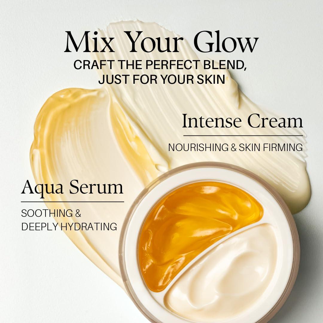 image:imagedalba Piedmont White Truffle Double Serum amp Cream Vegan Skincare 2in1 Face Moisturizer Vegan Collagen Skin Firming and Tightening Non Comedogenic All Skin Types 246 ozJAR