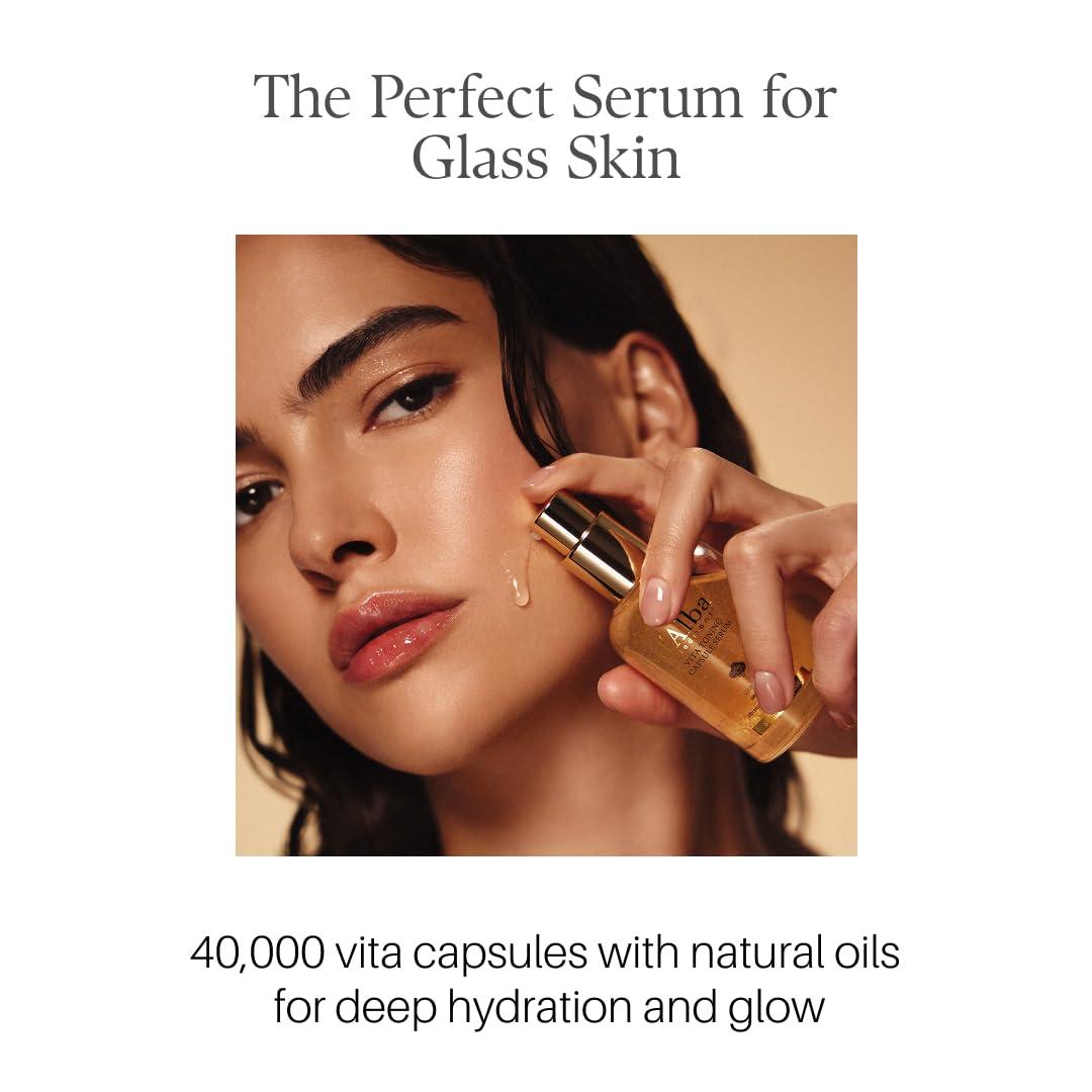 image:imagedalba Piedmont White Truffle Oil Capsule Serum Daily Vita Boost for Luminous Skin Double Vitamin Formula Big Size 338fl ozVita Toning Capsule