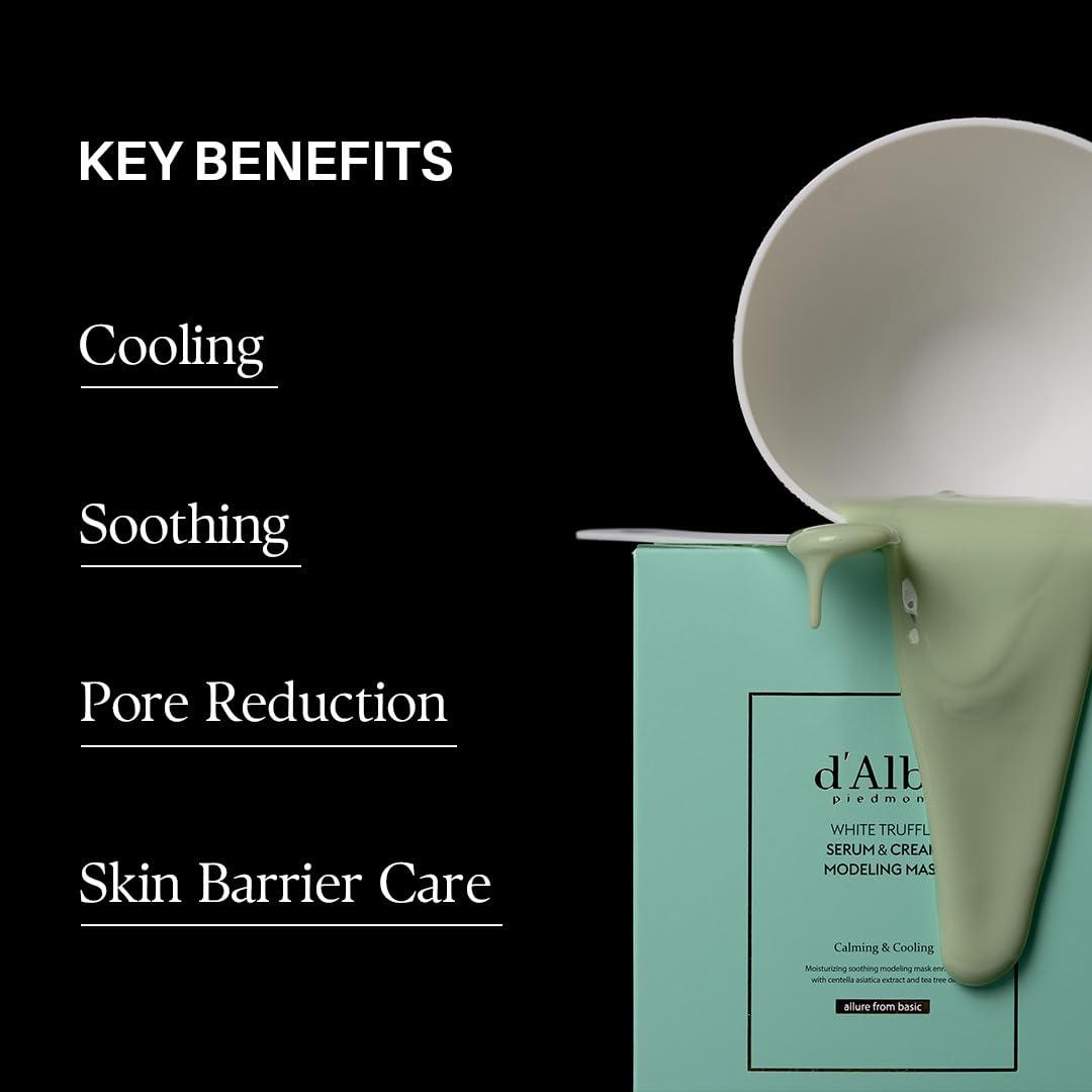 image:imagedalba Piedmont White Truffle Serum amp Cream Modeling Mask CalmingCoolingCalmingCooling