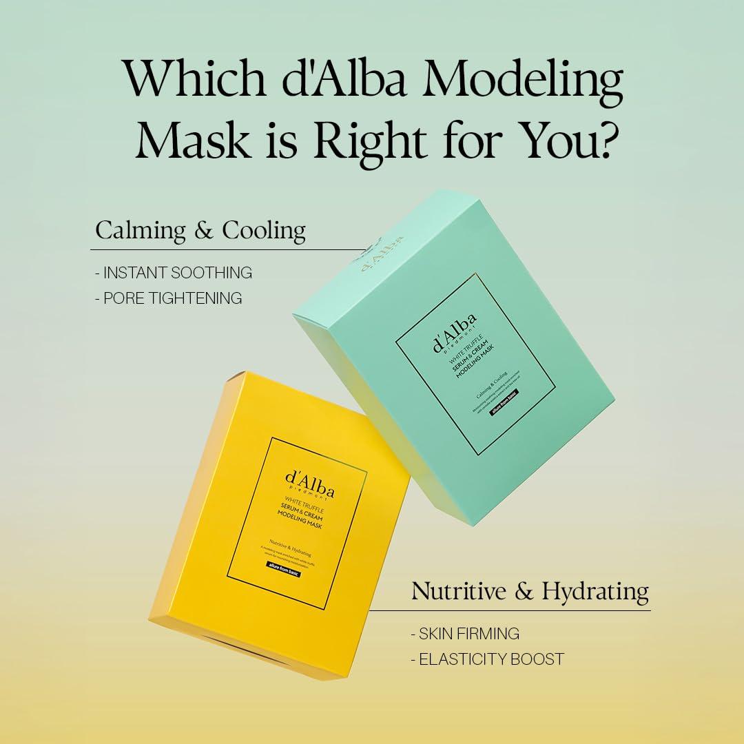 image:imagedalba Piedmont White Truffle Serum amp Cream Modeling Mask CalmingCoolingCalmingCooling