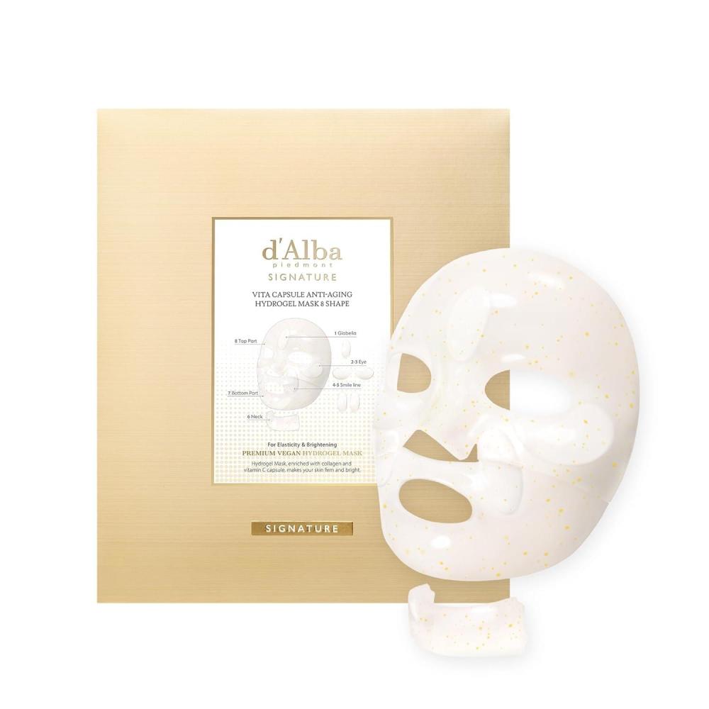 image:imagedalba Piedmont Signature Vita Capsule Hydrogel Mask 8Shape 1BOX 4 Sheets