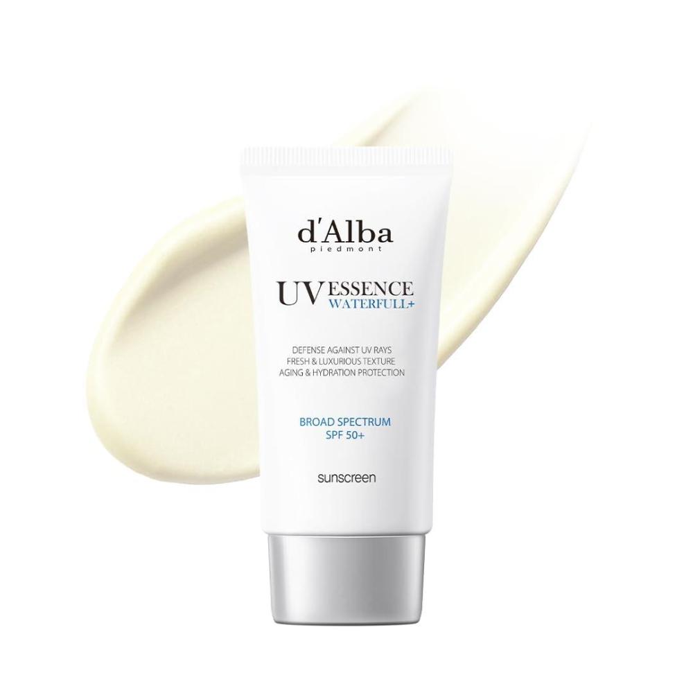 image:imagedalba Piedmont Waterfull ToneUp Sunscreen Serum BROAD SPECTRUM SPF 50 Korean Sunscreen for Face All Skin Tones 169 flozEssence x 1