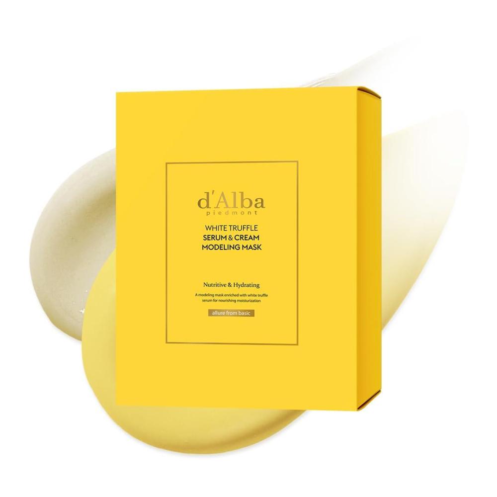 image:imagedalba Piedmont White Truffle Serum amp Cream Modeling Mask CalmingCoolingNutritiveHydrating