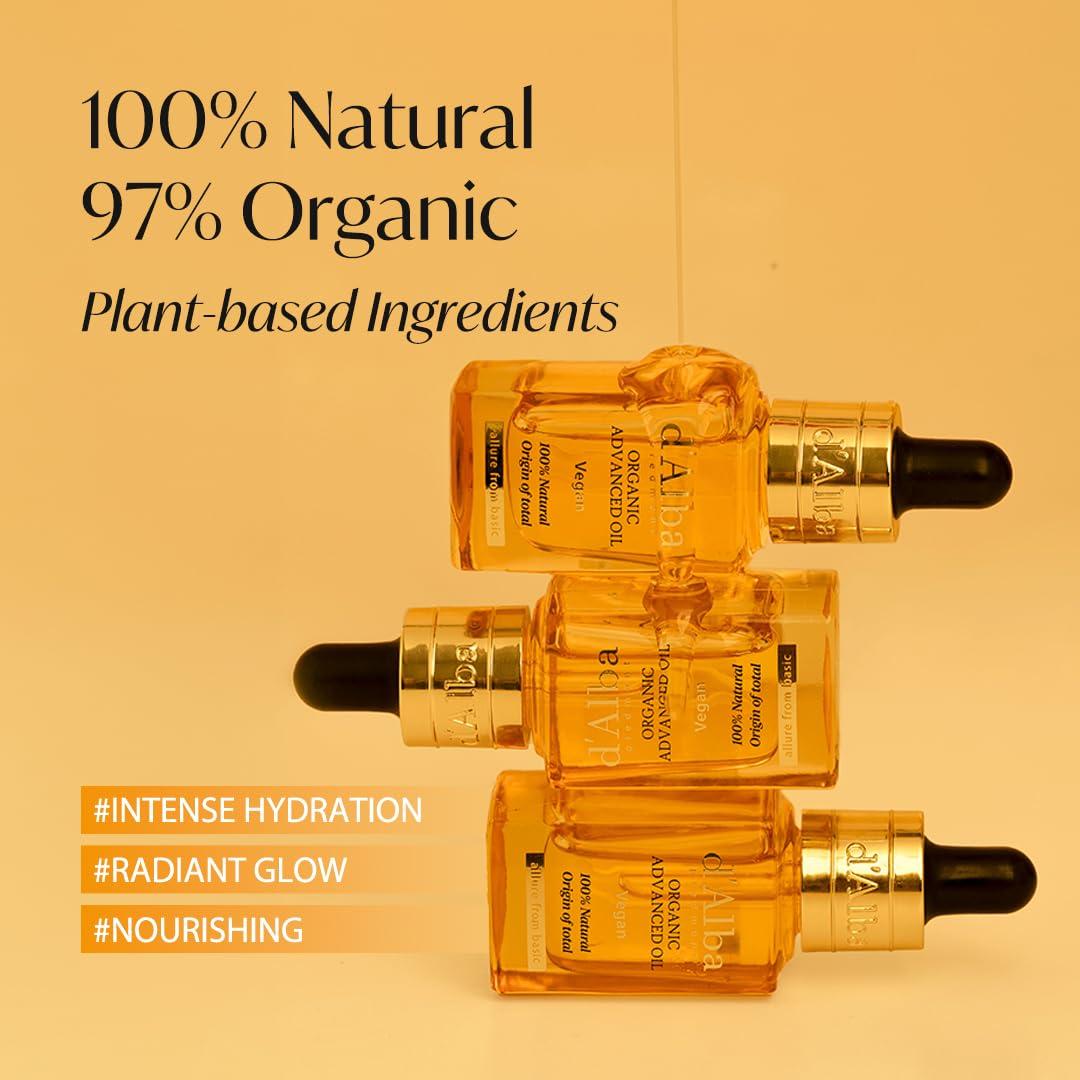 image:imagedalba Piedmont Organic Advanced Oil 100 Vegan Plantbased Ingredients Hydrating 058 oz