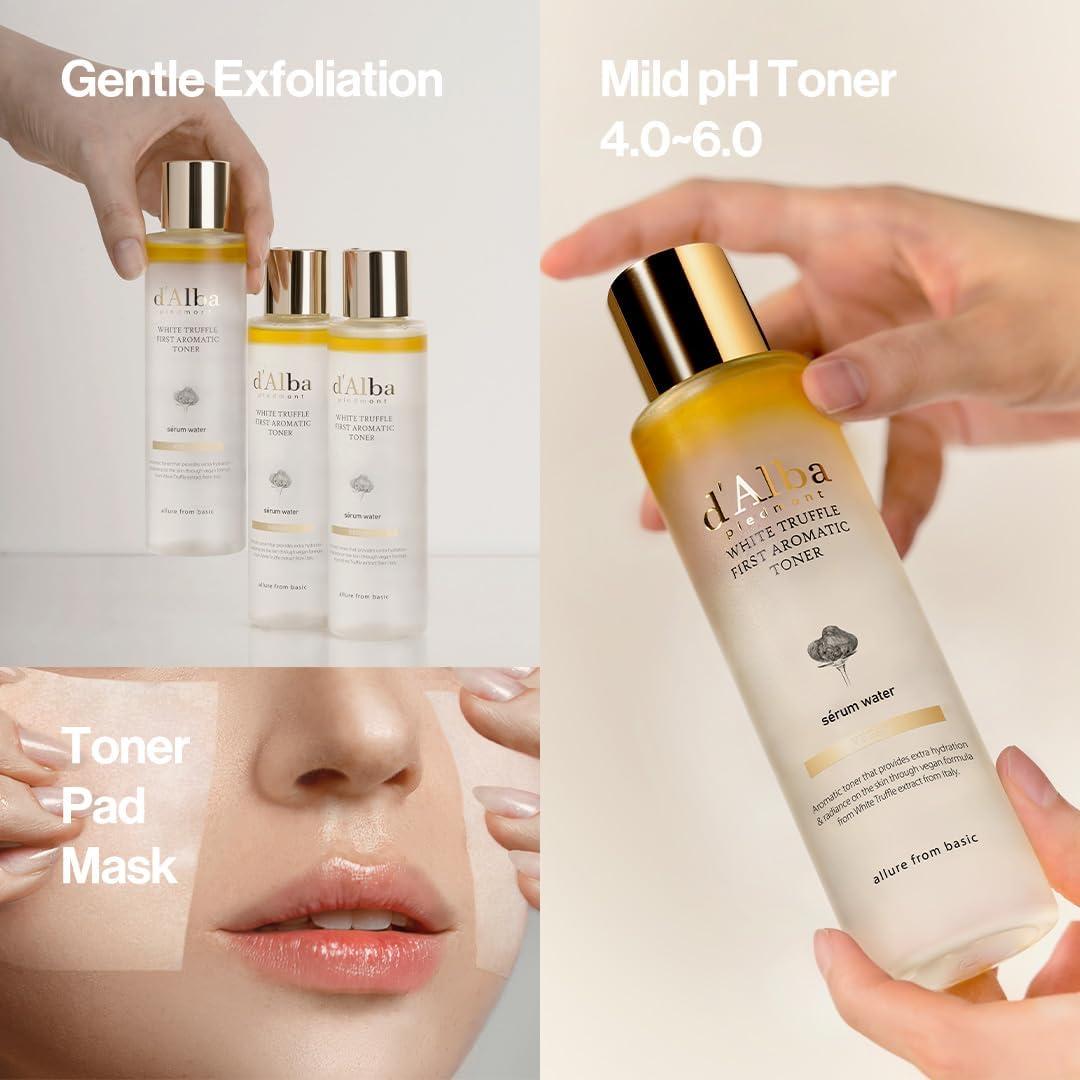 image:imagedAlba Italian White Truffle First Aromatic Toner Vegan Skincare Gentle Hydrating Toner with White Truffles Weakly Acidic Skin Texture Enhancement Surfactant Free 524 fl oz