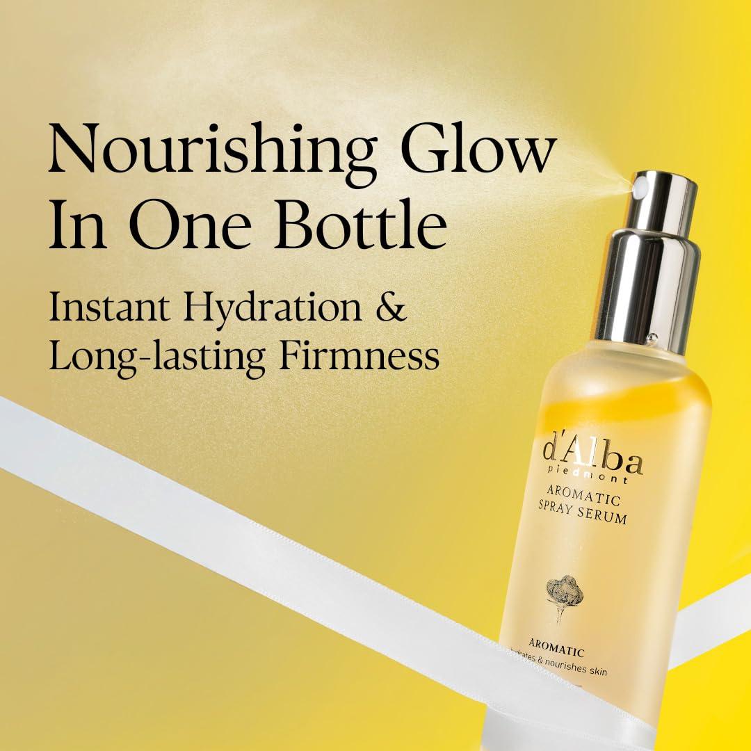 image:imagedalba Piedmont Italian White Truffle First Aromatic Spray Serum Fragrant VEGAN Glowy Antioxidant Face Mist Deep Hydration Skin Firmness Korean Skin Care 405 floz405 floz
