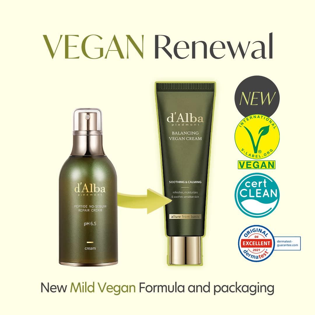 image:imagedalba Piedmont Italian White Truffle Mild Skin Balancing Vegan Cream Hydrating and Gentle Moisturizer Mild pH Balancing Cream with White Truffles for Sensitive Skin Watery Lightweight Texture