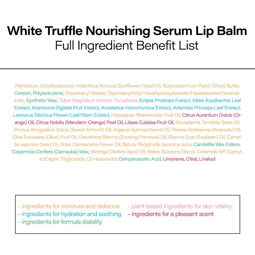 image:imagedalba Piedmont Italian White Truffle Nourishing Serum Lip Balm Vegan Skincare Hydrating Lip Care with White Truffles for All Skin Types Glowy Finish Safe for Sensitive Skin