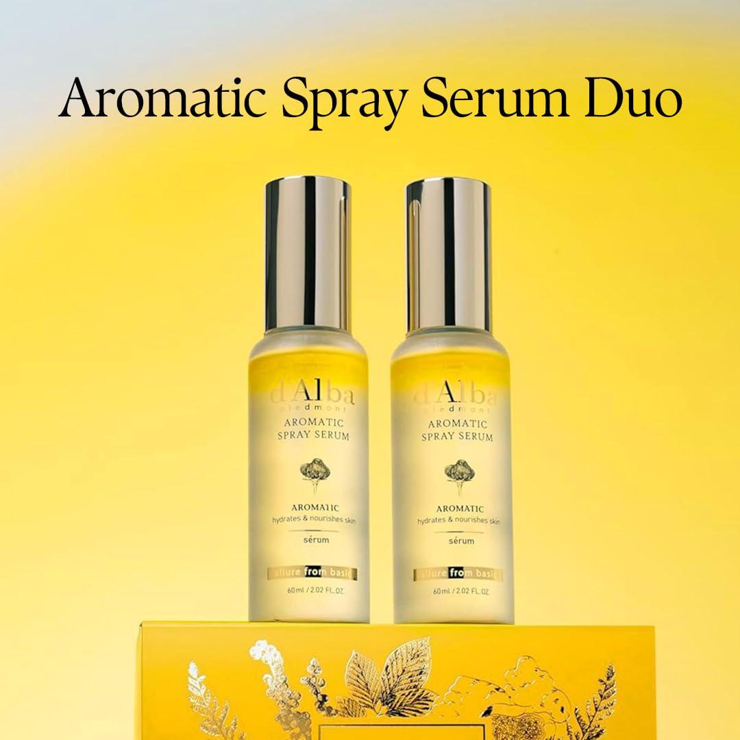 image:imagedalba Piedmont White Truffle Vegan Gift Set First Aromatic Spray Serum and Hand SerumampCream Hydrate amp Nourish Duo Gift Set Face amp Hand Moisturizer SetAromatic Spray Serum Aromatic Spray Serum