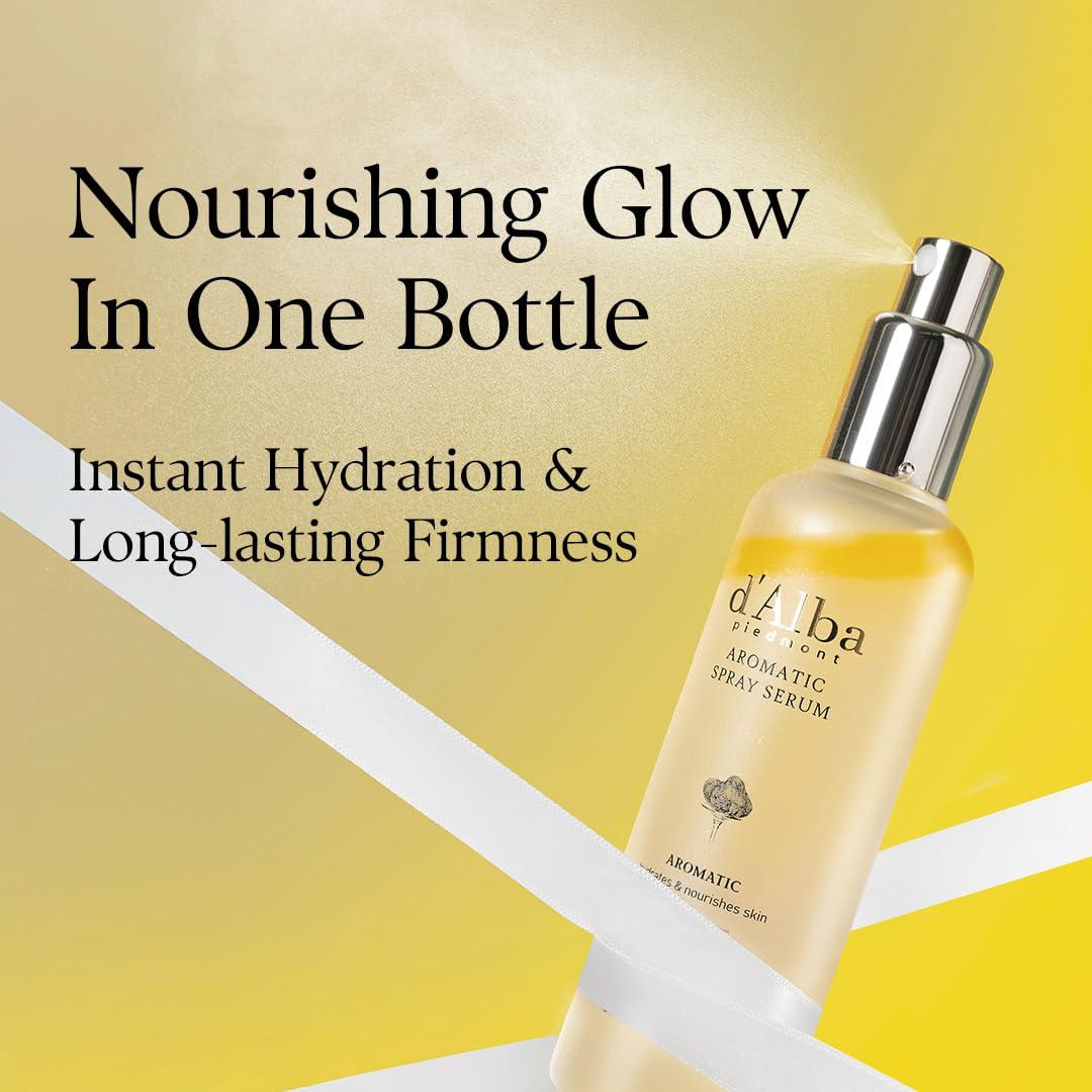 image:imagedalba Piedmont White Truffle Vegan Gift Set First Aromatic Spray Serum and Hand SerumampCream Hydrate amp Nourish Duo Gift Set Face amp Hand Moisturizer SetAromatic Spray Serum Aromatic Spray Serum