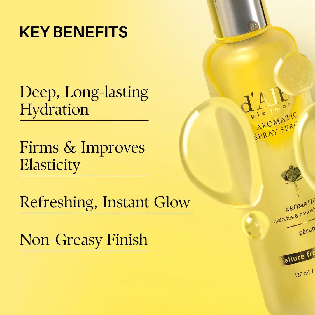 image:imagedalba Piedmont White Truffle Vegan Gift Set First Aromatic Spray Serum and Hand SerumampCream Hydrate amp Nourish Duo Gift Set Face amp Hand Moisturizer SetAromatic Spray Serum Aromatic Spray Serum