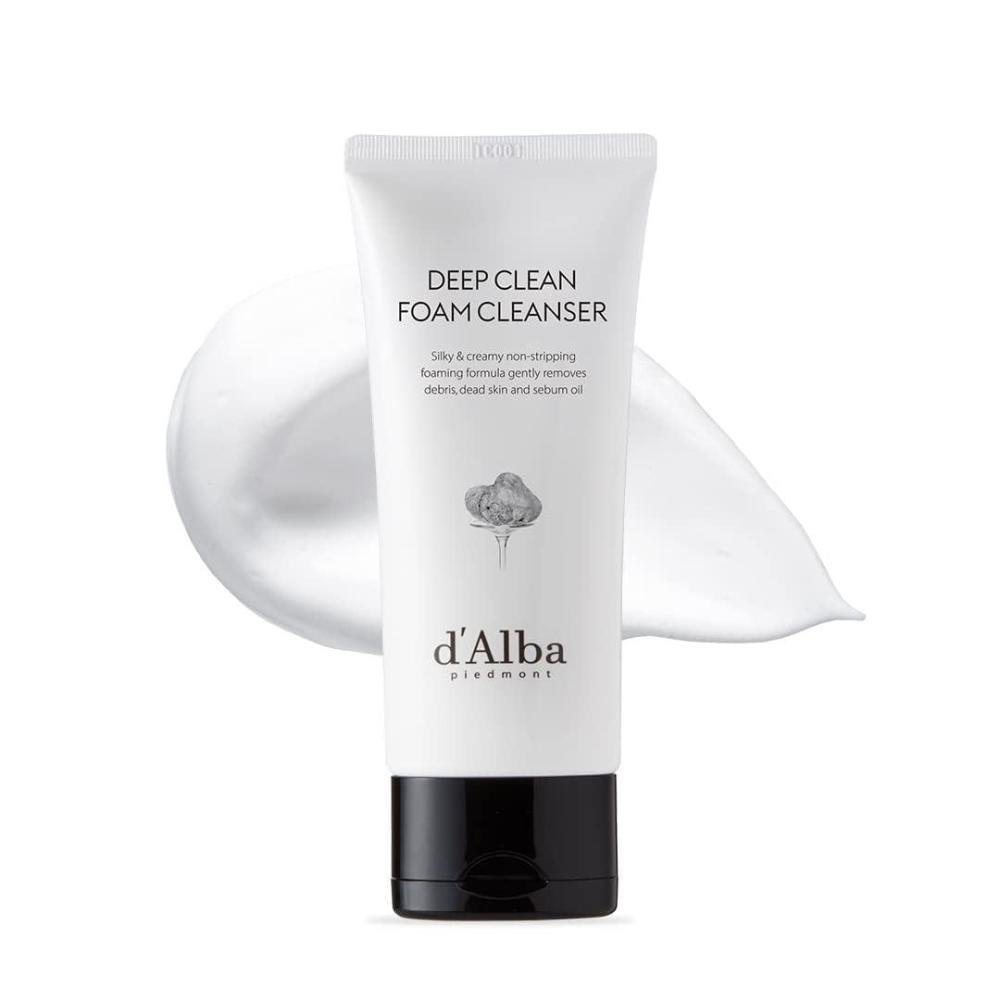 image:imagedalba Piedmont Italian White Truffle Deep Foam Cleanser Vegan Skincare Gentle Foam Cleanser with White Truffles for All Skin Types Safe for Sensitive Skin Hypoallergenic