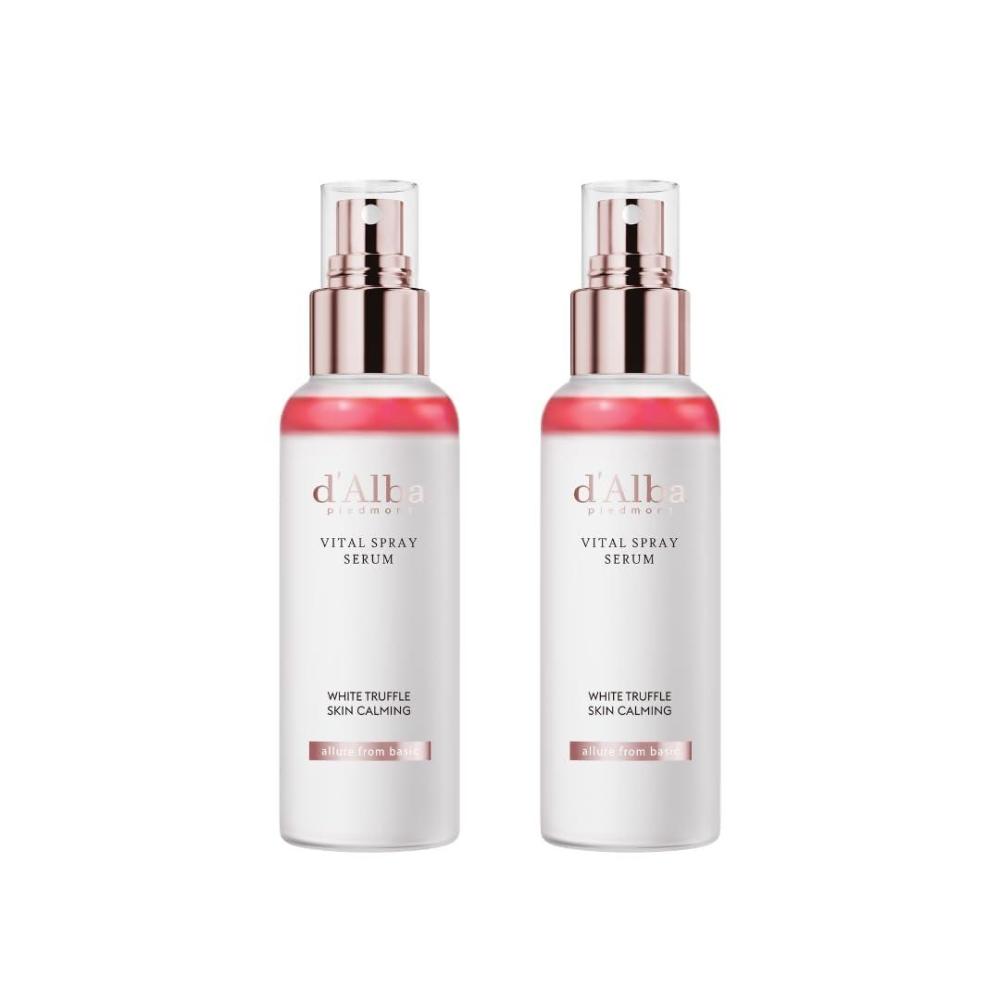 image:imagedalba Piedmont White Truffle Vital Spray Serum Vegan Skin Care Calming and Hydrating Facial Mist for Red and Sensitive Skin Glow Serum Surfactant Free Korean Skin Care 338 fl oz338 Fl Oz Pack of 2