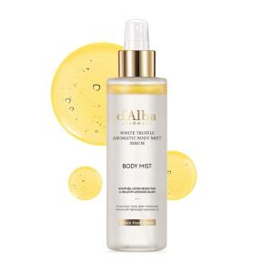 d’alba Piedmont Italian White Truffle Aromatic Body Mist Serum, Glowy Hydrating Body Serum Spray, Go-to Body Mist for dry and damaged skin, Romantic Fragrance, Korean Skin Care (6.08 fl oz.)