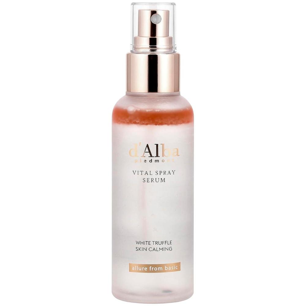 image:imagedalba Piedmont Italian White Truffle Refresh Aqua Serum Vegan Skin Care Lightweight Face Moisturizer Glow Serum for Radiant Skin Non Comedogenic All In One Mist 338 fl ozVital Spray Serum 338 fl oz
