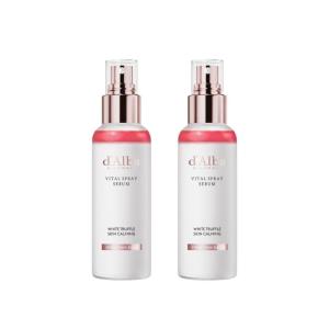 d’alba Piedmont Italian White Truffle Refresh Aqua Serum, Vegan Skin Care, Light-weight Face Moisturizer, Glow Serum for Radiant Skin, Non Comedogenic, All In One Mist (3.38 fl oz.)(Vital Spray Serum 3.38 fl oz x 2)