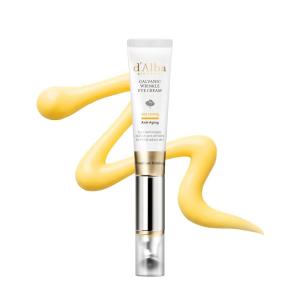 d’alba Piedmont Vita Toning Galvanic Eye Cream (0.51 fl oz), Hydrating & Firming Eye Cream with White Truffle, Collagen & Vitamin C, Radiance Care, Multi-Area Wrinkle Care