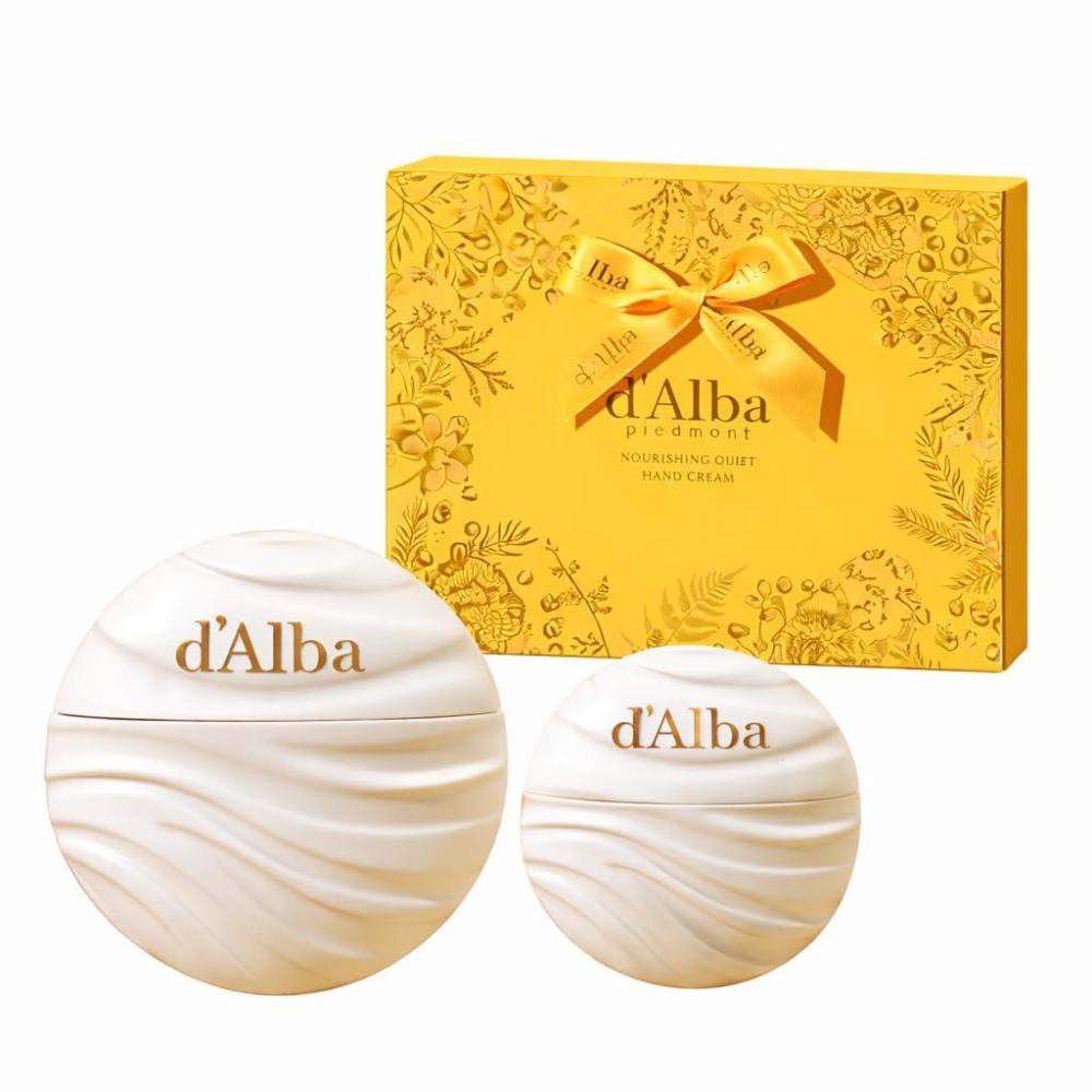 image:imagedalba Piedmont Nourishing Objet Hand Cream Gift Set 135 fl oz 051 fl oz Standard amp Travel Size