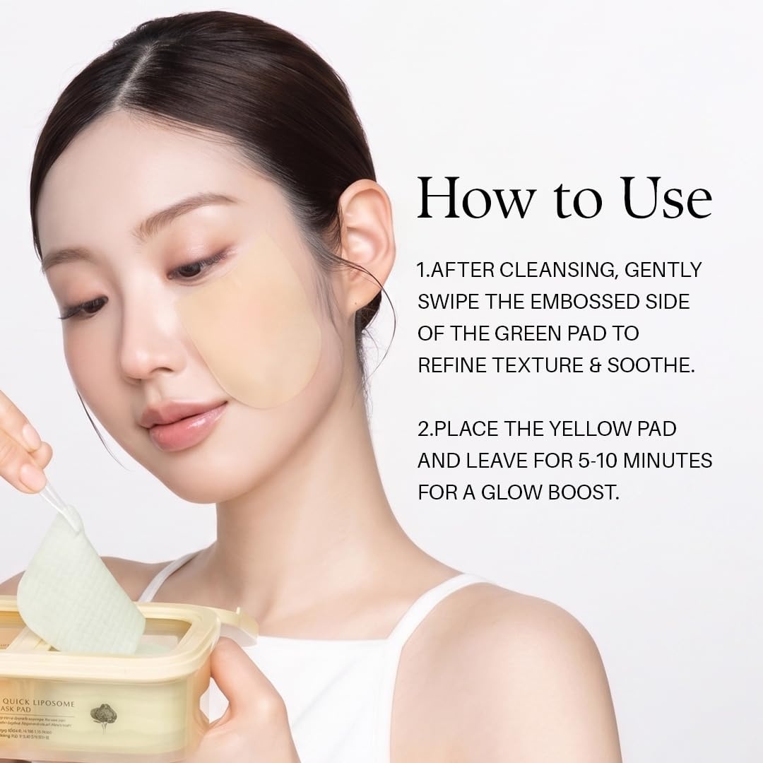 image:imagedalba Piedmont Double Quick Liposome Serum Mask Pad Vita Toning Collagen Gel Pads 70 Count 423 fl oz 125 mL Calming Toner Peeling Pads 30 Count 338 fl oz 100 mL